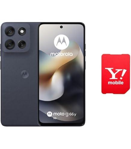 moto g64y 5G ブラック moto g64y 5G｜スマートフォン｜製品｜Y!mobile - 格安SIM